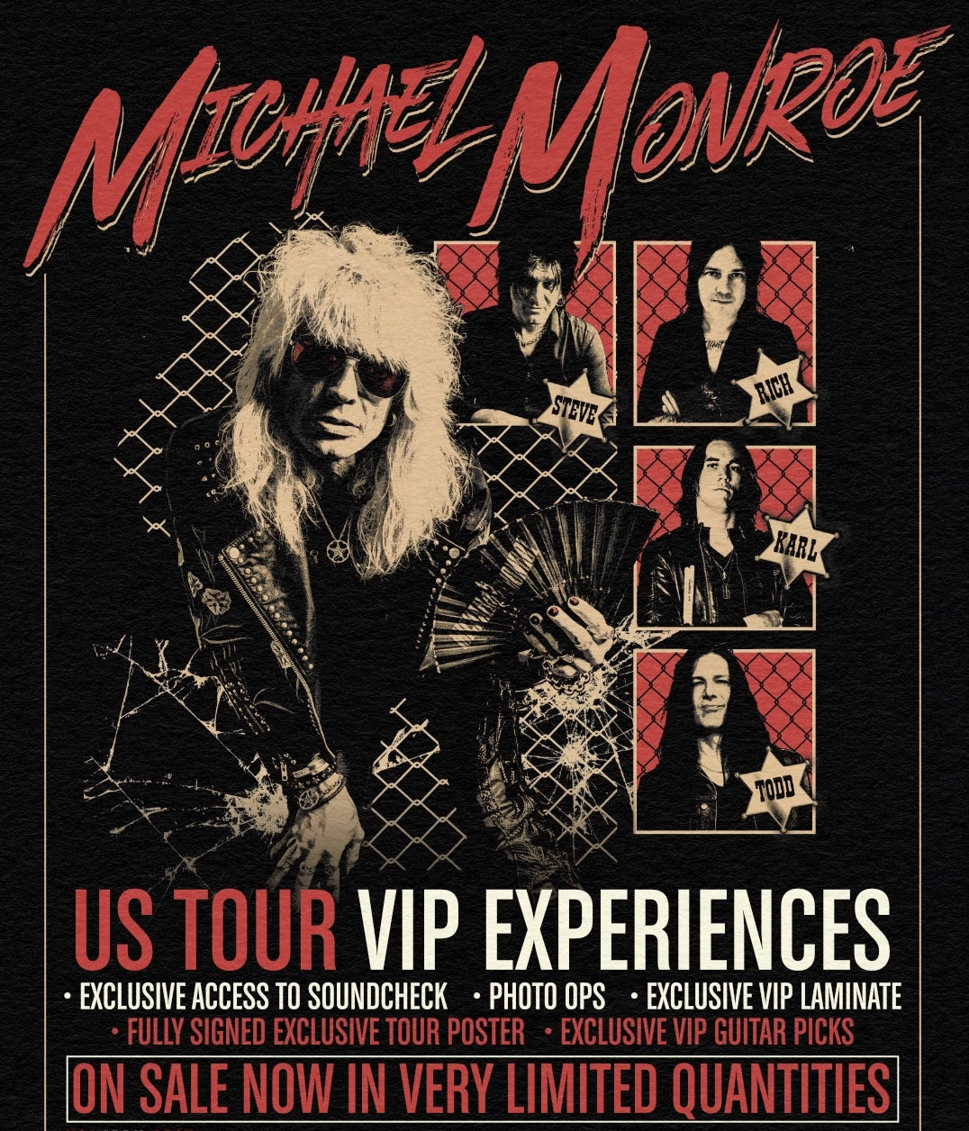 Michael Monroe USA VIP - September/October 2025