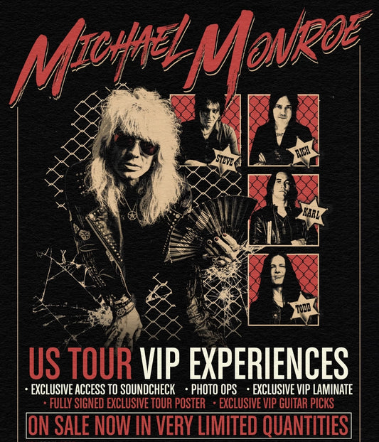 Michael Monroe USA VIP - September/October 2025